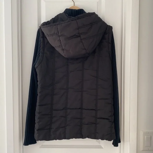 Mixed media jacket. - Picture 4 of 9